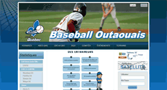 Desktop Screenshot of baseballoutaouais.com